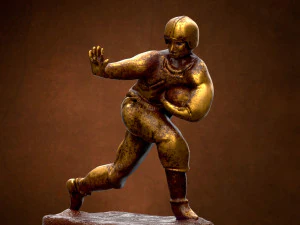 Heisman Trophy 3D Model