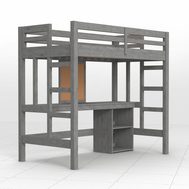 Bunk bed Modelo 3D .c4d .max .obj .3ds .fbx .stl .blend 