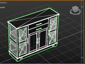 Metal storage cabinet Modelo 3D