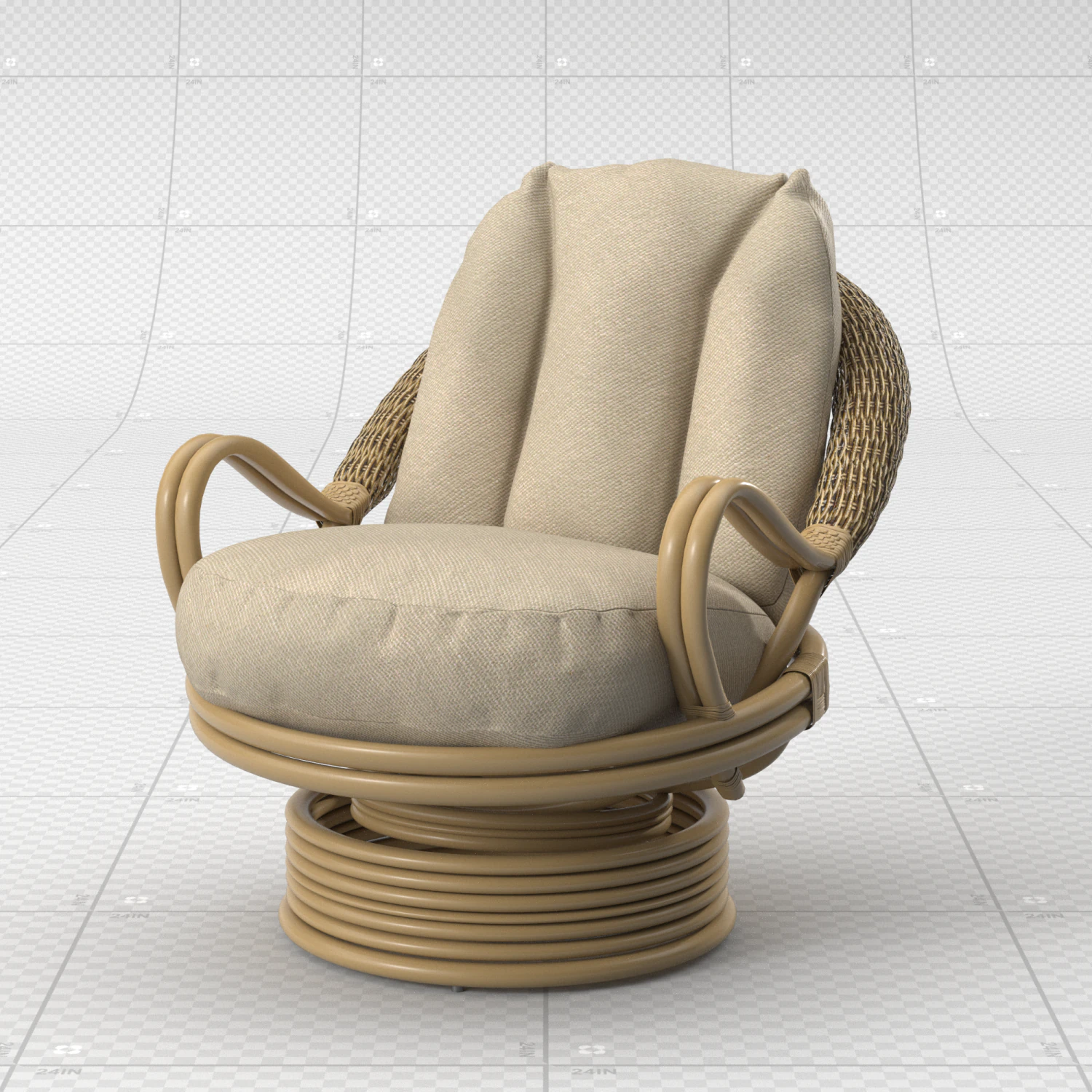 Chair 3D Model .c4d .max .obj .3ds .fbx .stl .blend 