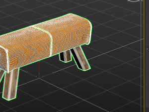Vaulting Buck Modèle 3D