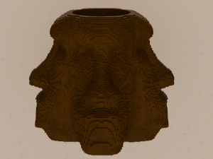 Moai Pencil Holder 3D Принт Модель