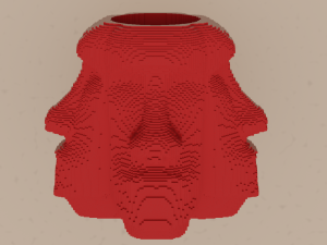 Moai Pencil Holder 3D Принт Модель