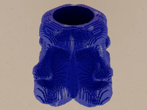 Moai Pencil Holder 3D Print Model