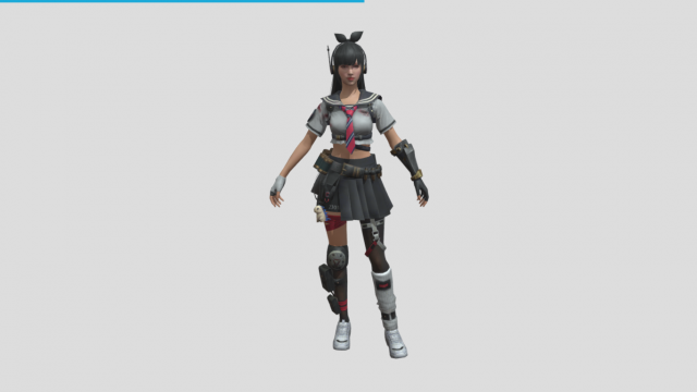 FreeFireLethalSoldier 3D-Modell .c4d .max .obj .3ds .fbx .stl .blend 