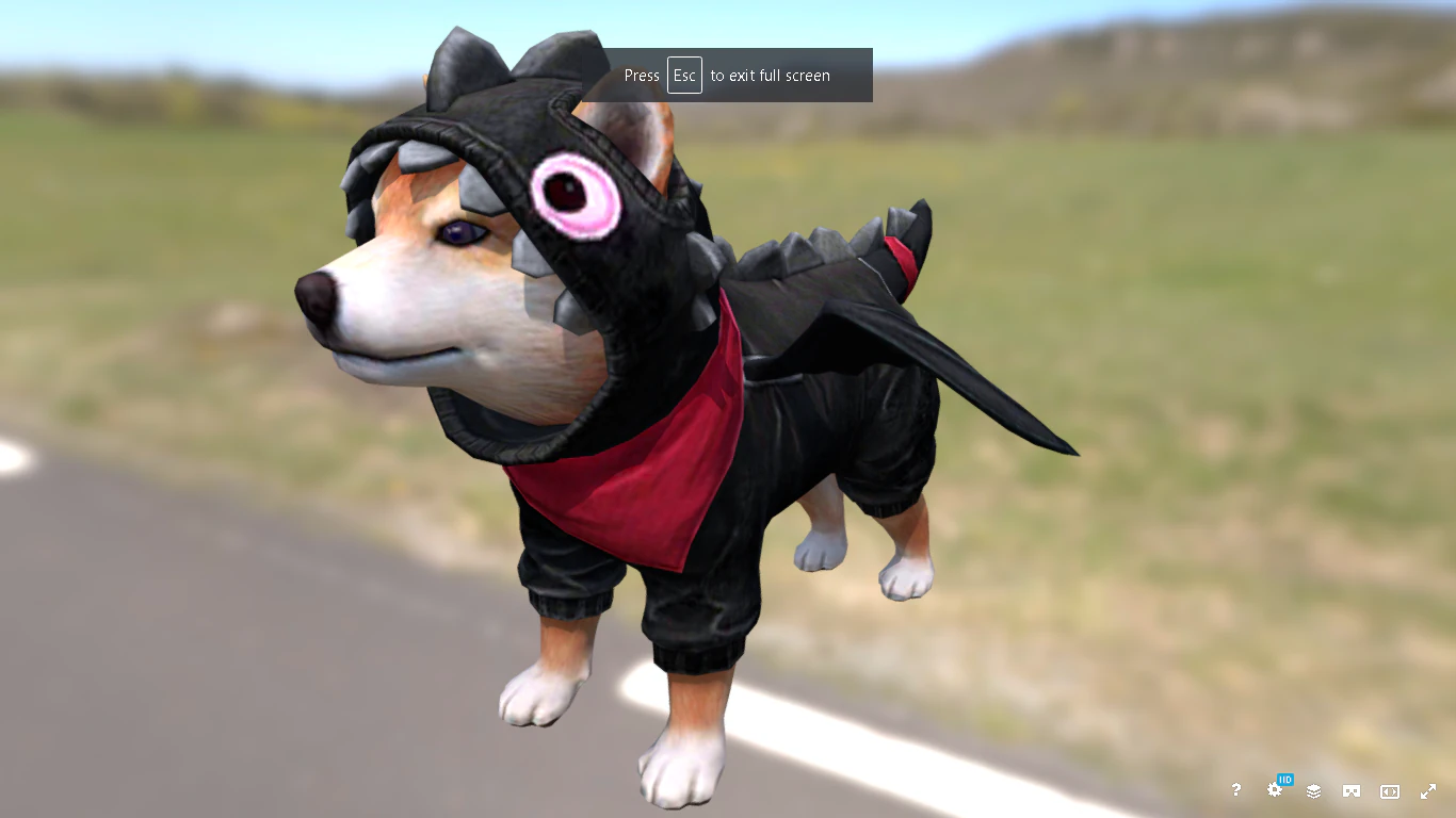 ShibaFreeFire 3D Model .c4d .max .obj .3ds .fbx .stl .blend 