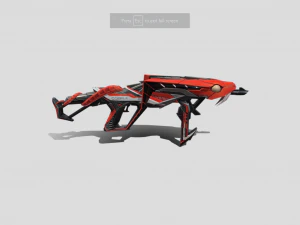 Cobra mp40 fuoco libero Modello 3D