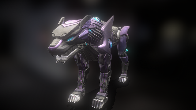 Panther Modèle 3D .c4d .max .obj .3ds .fbx .stl .blend 