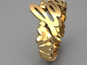 Love ring 3D Print Model
