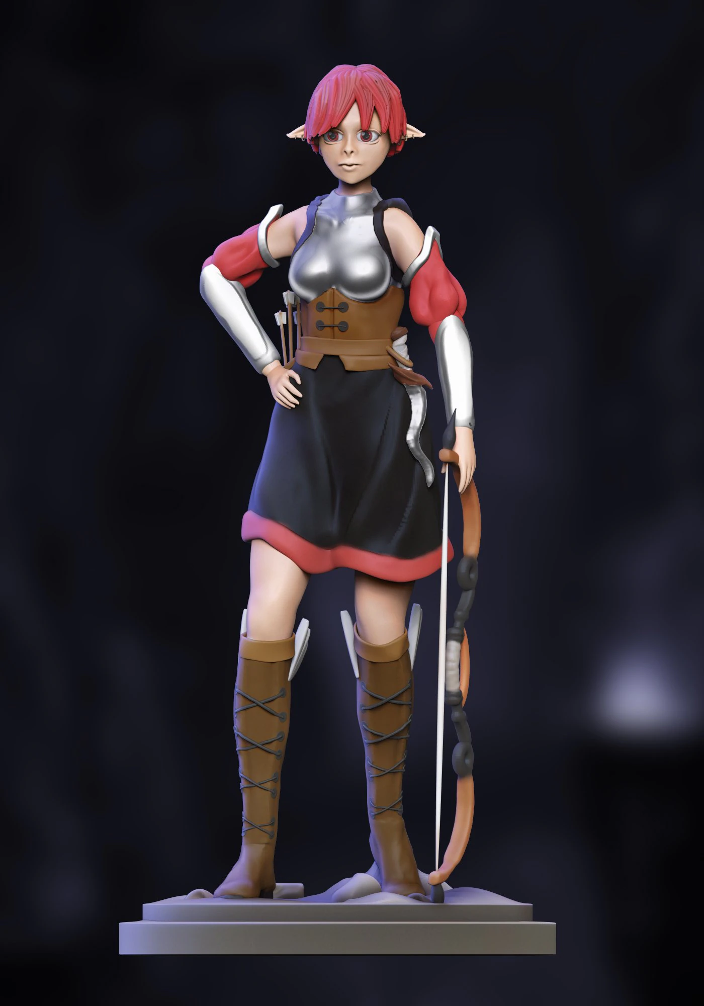 Elf 3D Model .c4d .max .obj .3ds .fbx .stl .blend