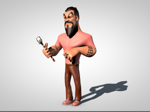 Jason Momoa 3D 3D Model
