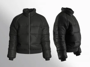 Puffer Jacket 3D Model