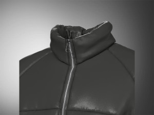 Puffer Jacket Modelo 3D