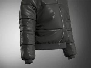 Puffer Jacket 3D Model