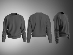 Crewneck sweat 3D Model