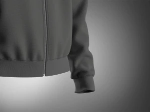 Crewneck Zip Sweat 3D Model