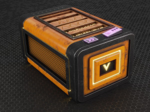 SCI-FI Box Collection 3D Model