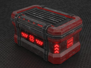 SCI-FI Box Collection 3D Model