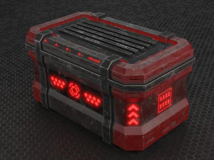 SCI-FI Box Collection 3D Model