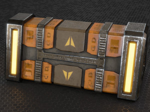 SCI-FI Box Collection 3D Model