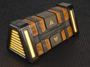 SCI-FI Box Collection 3D Model