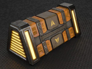 SCI-FI Box Collection 3D Model