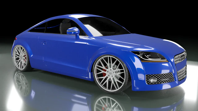 Audi TT 2007 Modelo 3D .c4d .max .obj .3ds .fbx .stl .blend