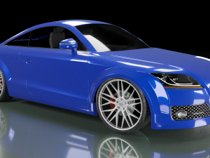 Audi TT 2007 3D Model