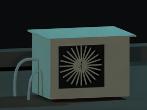Flower shop 3D Модель