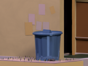 Japanese suburban townhouse Modelo 3D