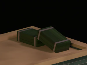 Japanese driving school 3D Model