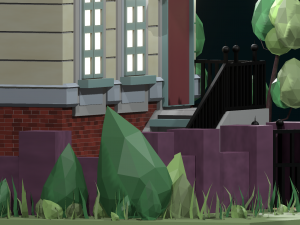 Victorian townhouse with Bleed Crete 3D Model