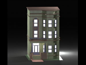 Chicago apartments 3D Model