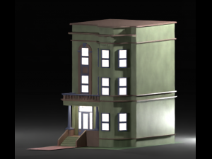 Chicago apartments 3D Model