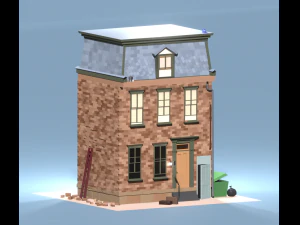Angela Dola Hostel 3D Model