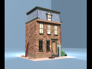 Angela Dola Hostel 3D Model