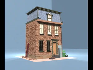 Angela Dola Hostel 3D Model