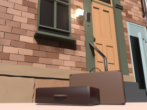 Angela Dola Hostel 3D Model