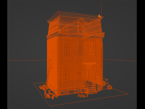 Angela Dola Hostel 3D Model