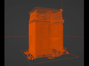 Angela Dola Hostel 3D Model