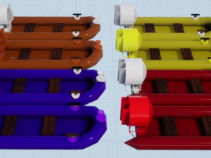Electric Boat 3D 모델