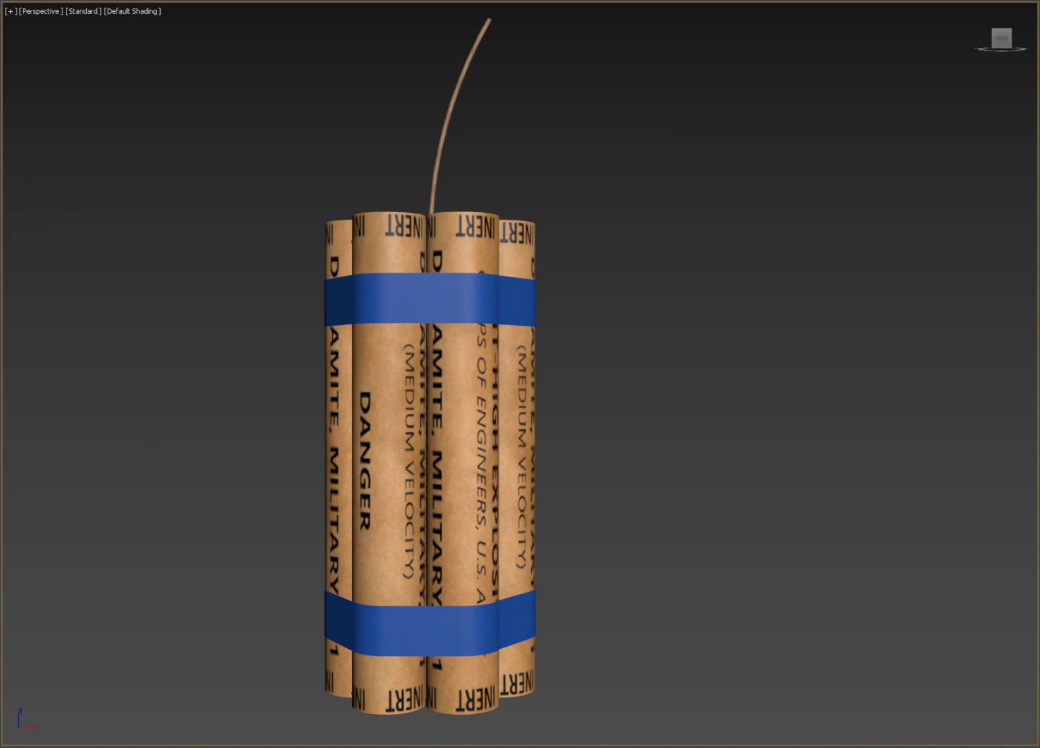 Paid dynamite kit LM 3D Model .c4d .max .obj .3ds .fbx .stl .blend 