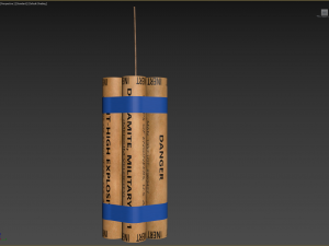 Paid dynamite kit LM 3D Model