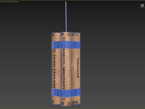 Paid dynamite kit LM 3D Model