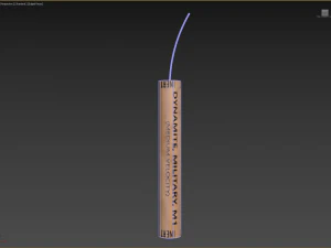 Paid dynamite kit LM 3D Model