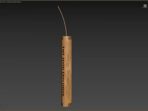 Paid dynamite kit LM 3D Model