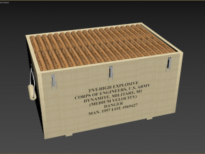 Paid dynamite kit LM 3D Model