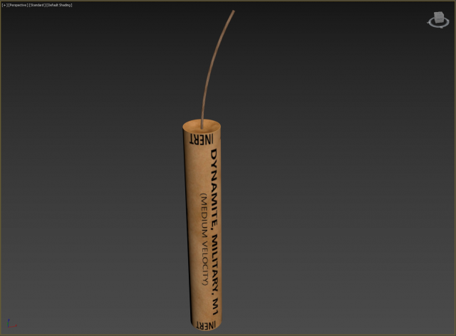 Free dynamite kit LM 3D Модель .c4d .max .obj .3ds .fbx .stl .blend 