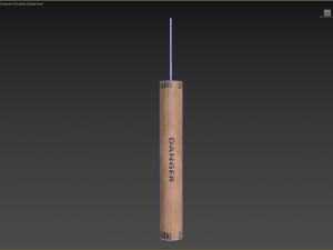 Free dynamite kit LM 3D Модель