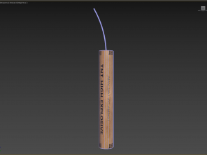 Free dynamite kit LM 3D Модель